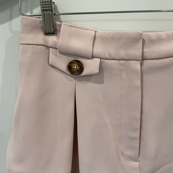 Express Shortie High Rise Blush Pink Shorts - Picture 2 of 8